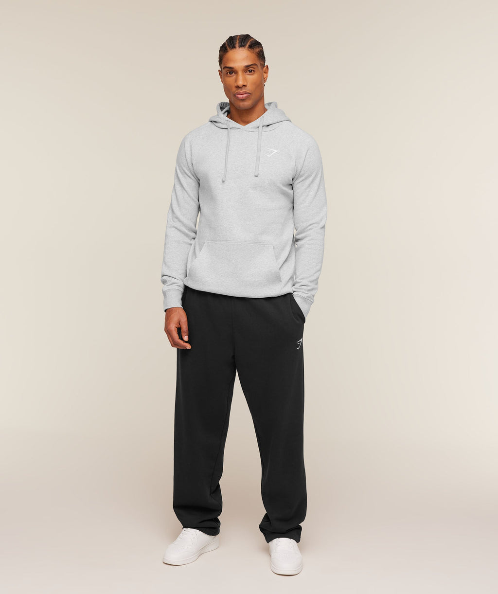 Crest Hoodie - Light Grey Marl — imagem 5