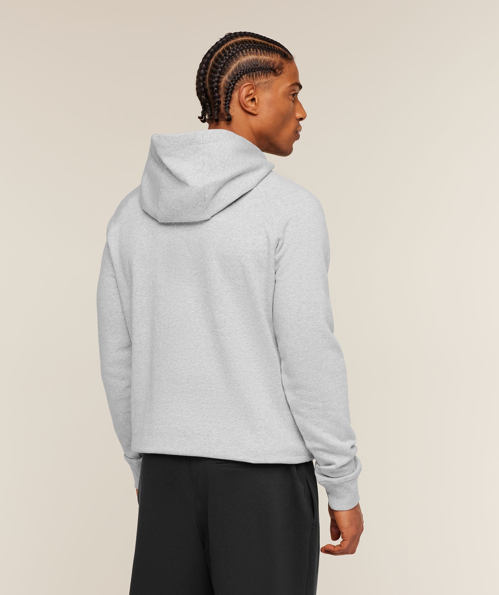 Crest Hoodie - Light Grey Marl — imagem 2