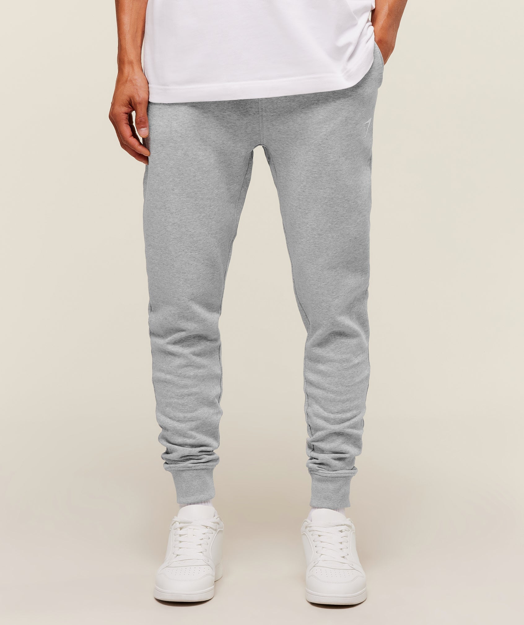 Crest Tall Joggers - Light Grey Core Marl — imagem 1