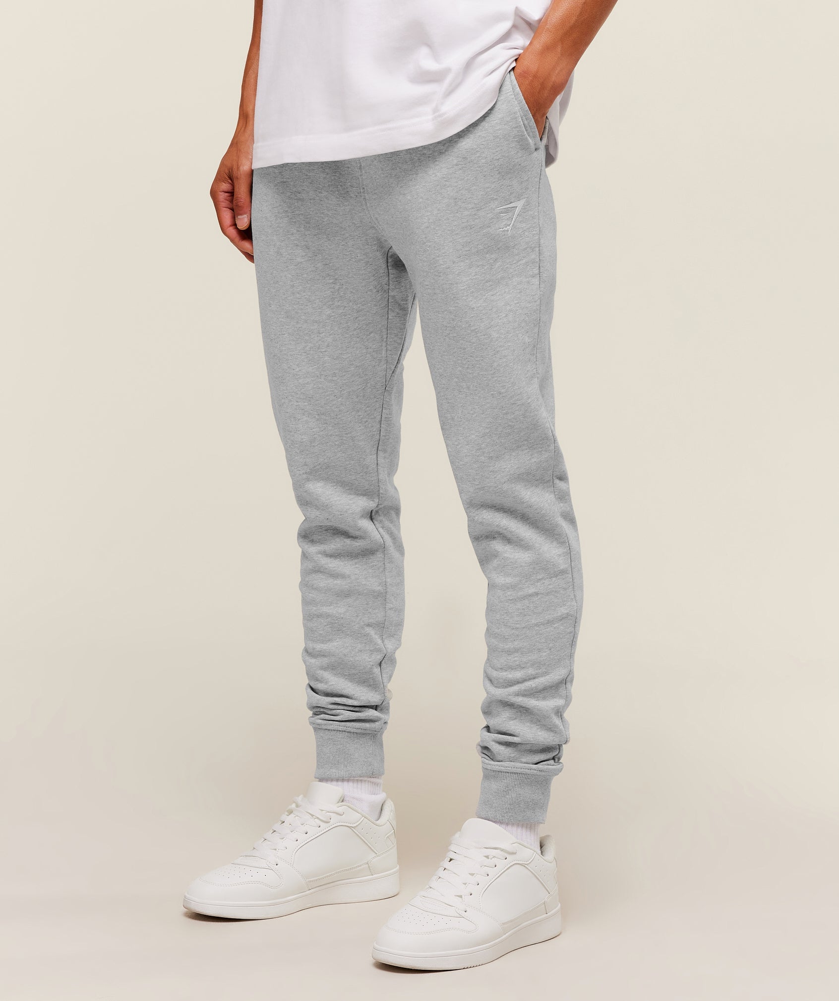 Crest Tall Joggers - Light Grey Core Marl — imagem 3