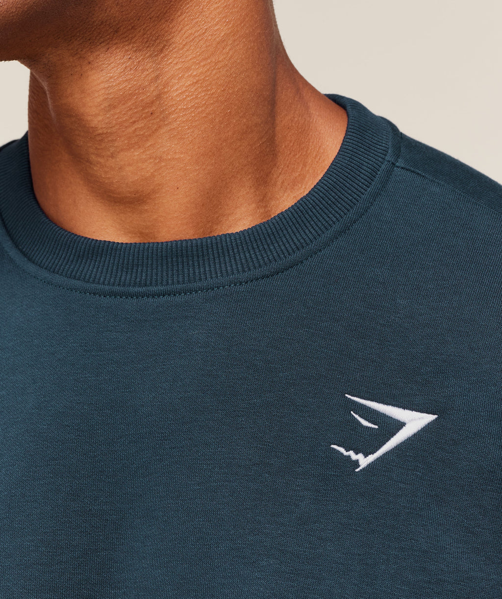 Oversized Crest Crew - Navy — imagem 4