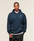 Crest Oversized Hoodie - Navy — imagem 1