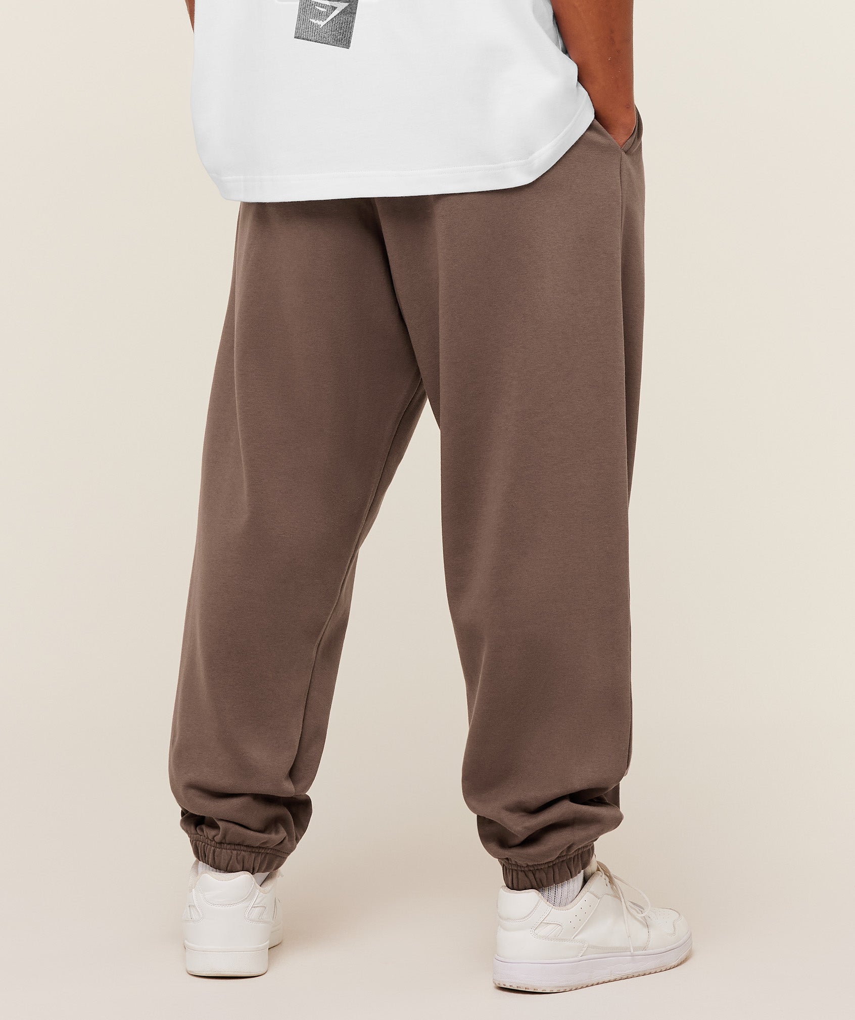Crest Oversized Joggers - Soft Brown — imagem 2