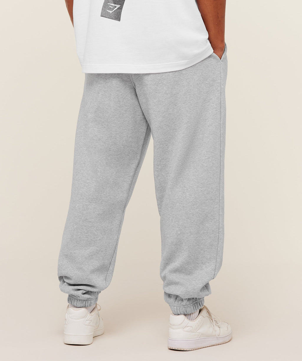Crest Oversized Joggers - Light Grey Core Marl — imagem 2