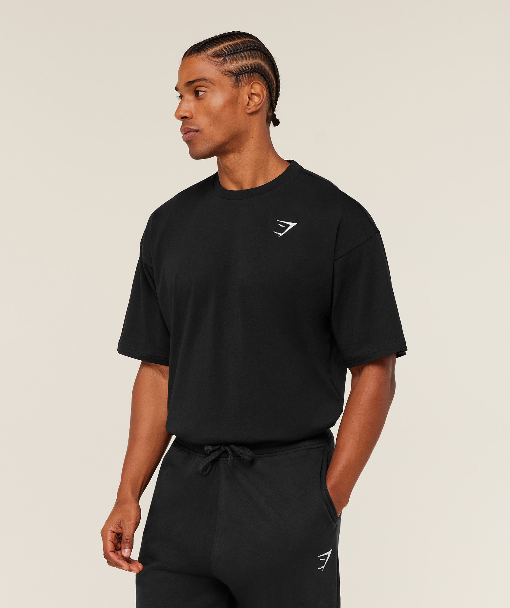 Crest Oversized T-Shirt - GS Black — imagem 4