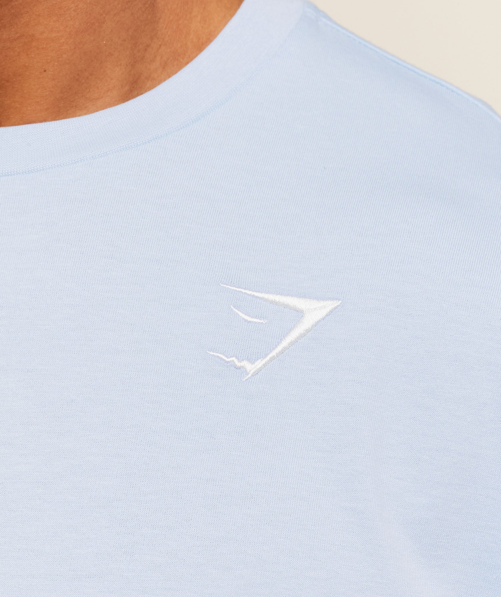 Crest Oversized T-Shirt - Chilled Blue — imagem 5