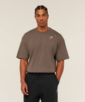 Crest Oversized T-Shirt - Soft Brown — imagem 1