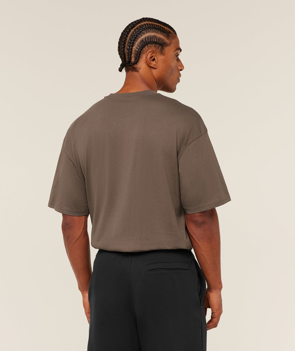 Crest Oversized T-Shirt - Soft Brown — imagem 2