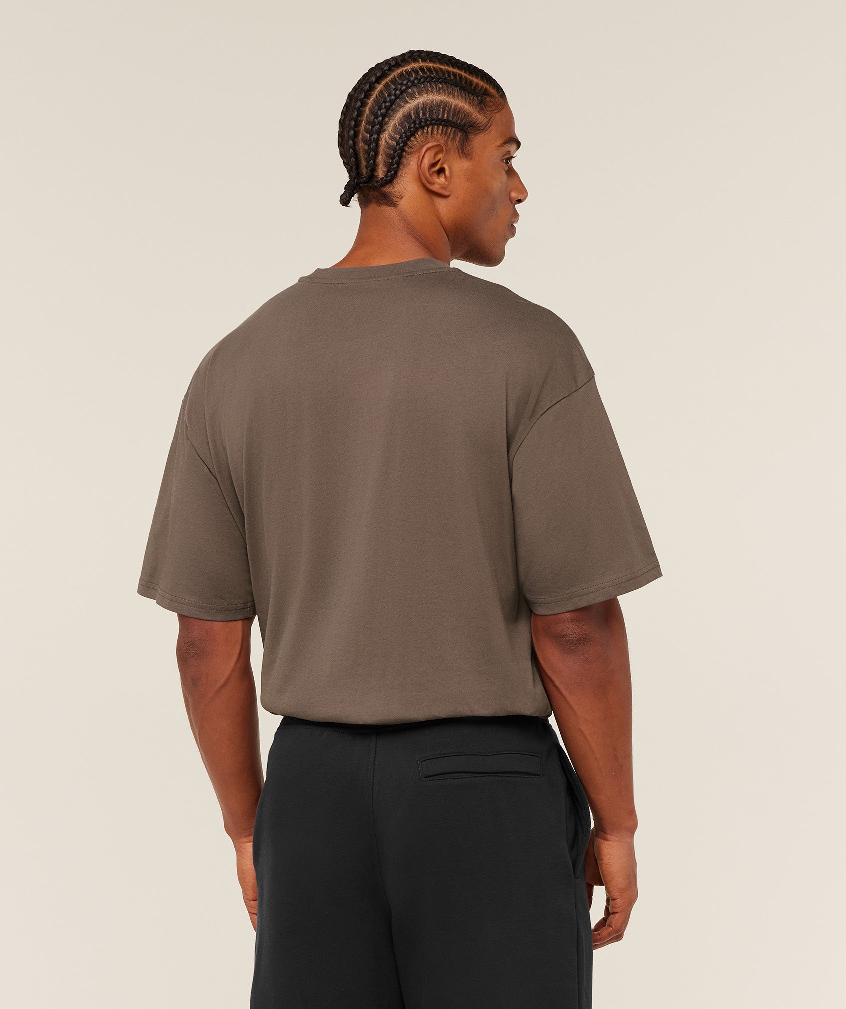 Crest Oversized T-Shirt - Soft Brown — imagem 2