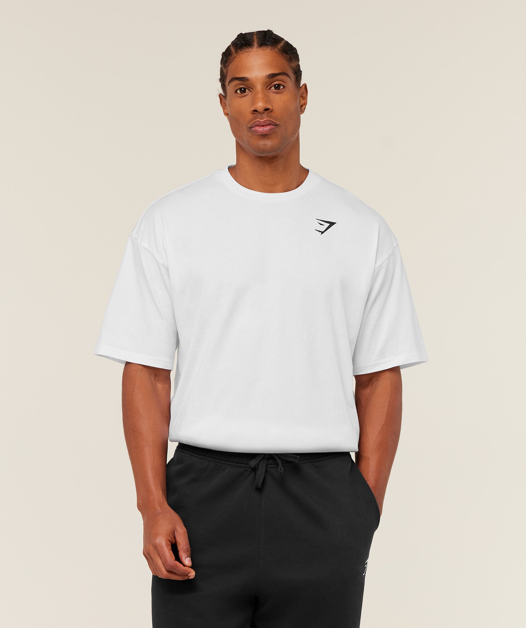 Crest Oversized T-Shirt - GS White — imagem 1