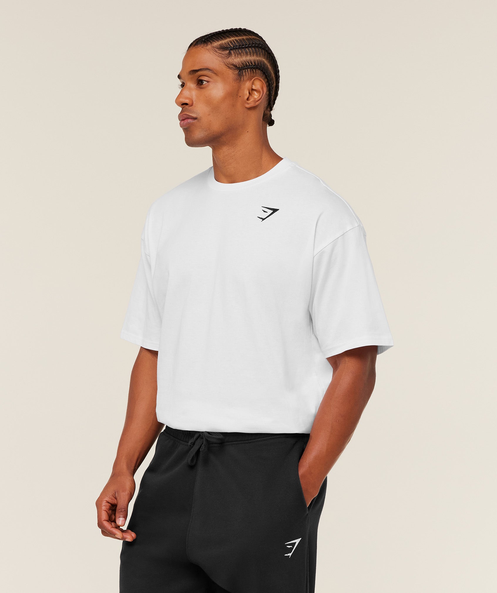 Crest Oversized T-Shirt - GS White — imagem 2