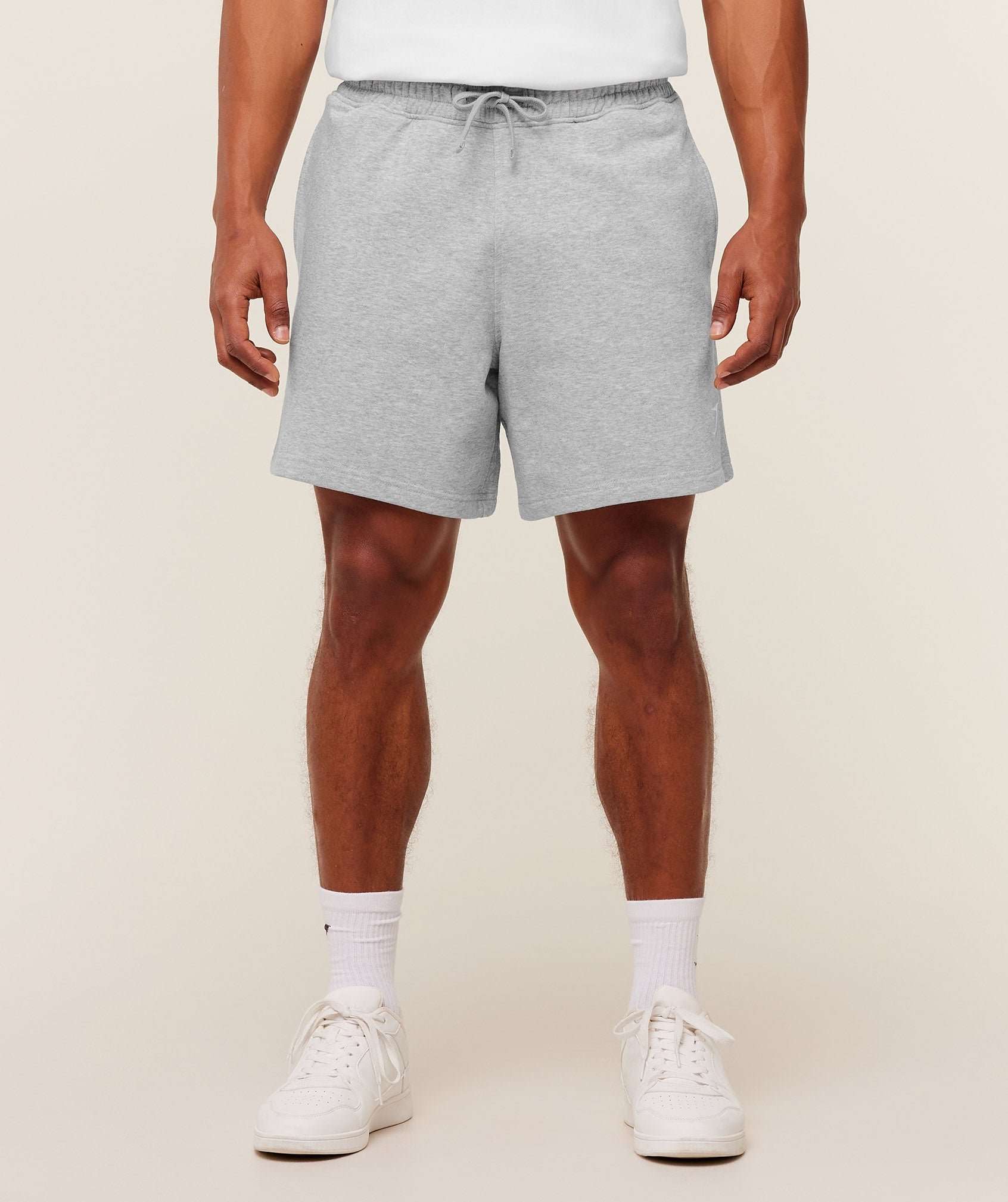 Crest Shorts - Light Grey Core Marl — imagem 1