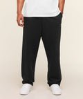 Crest Straight Leg Joggers - Black — imagem 1