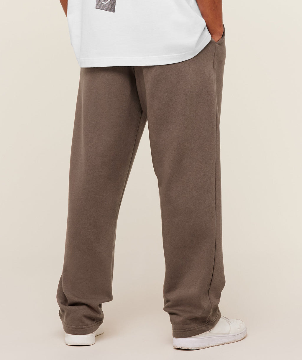 Crest Straight Leg Joggers - Soft Brown — imagem 2
