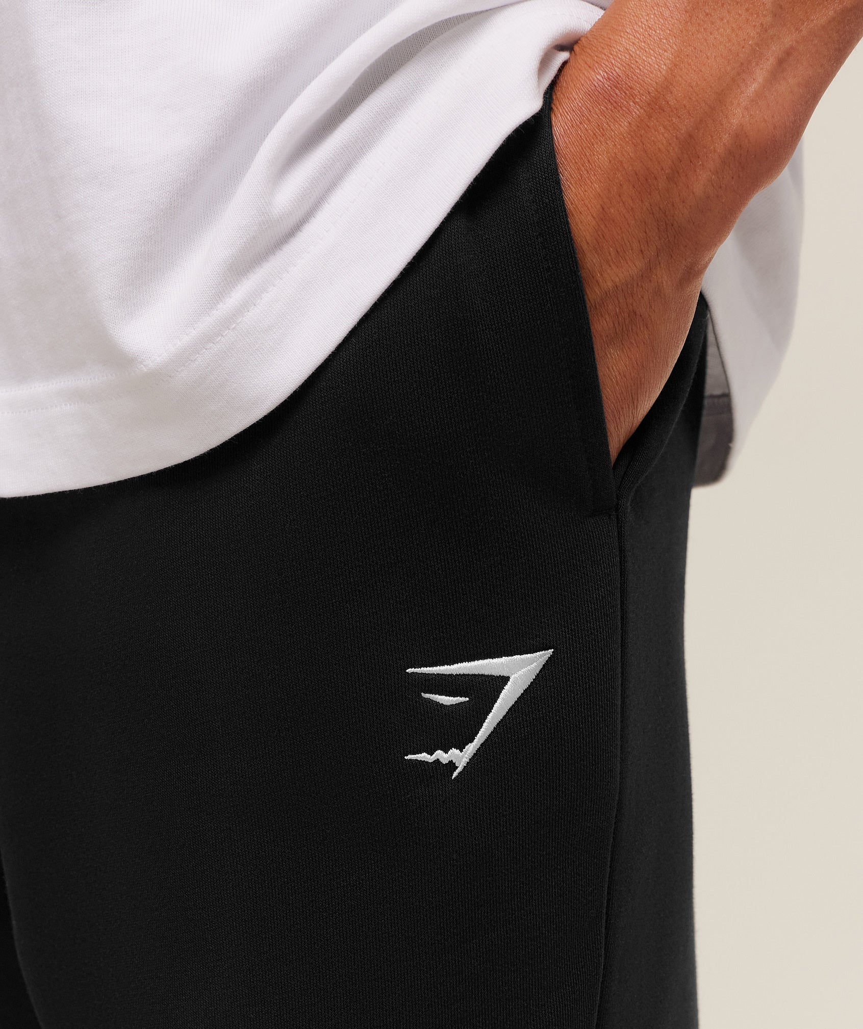 Crest Straight Leg Joggers Tall - Black — imagem 4