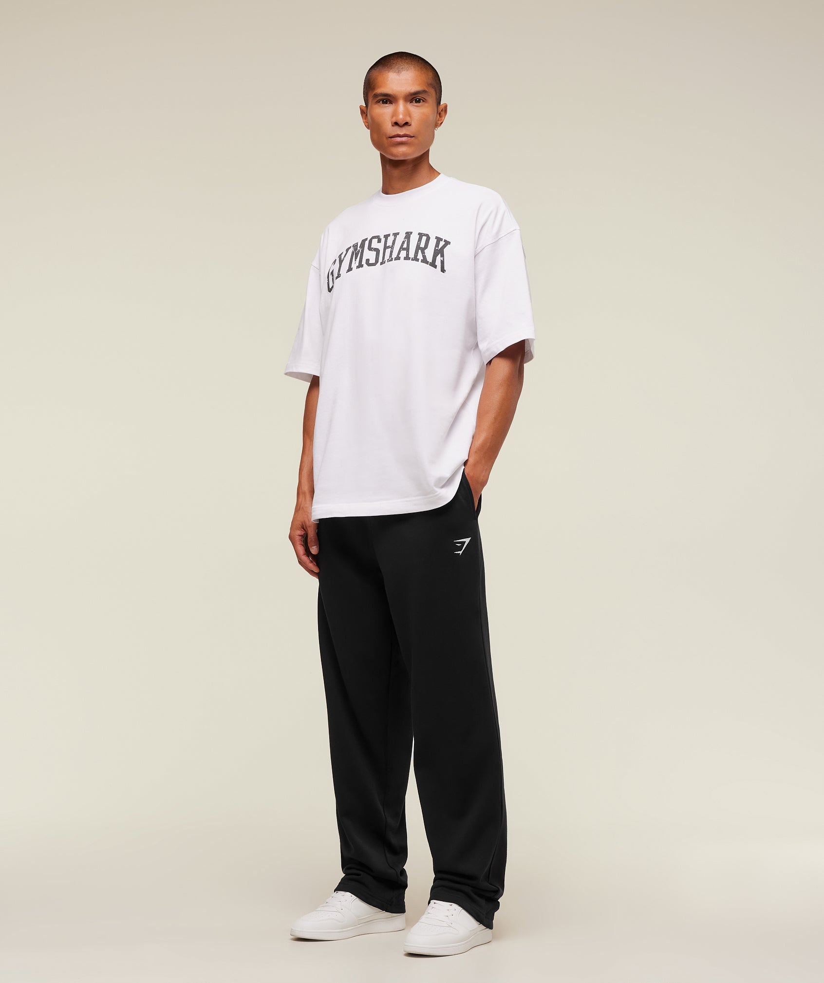 Crest Straight Leg Joggers Tall - Black — imagem 6