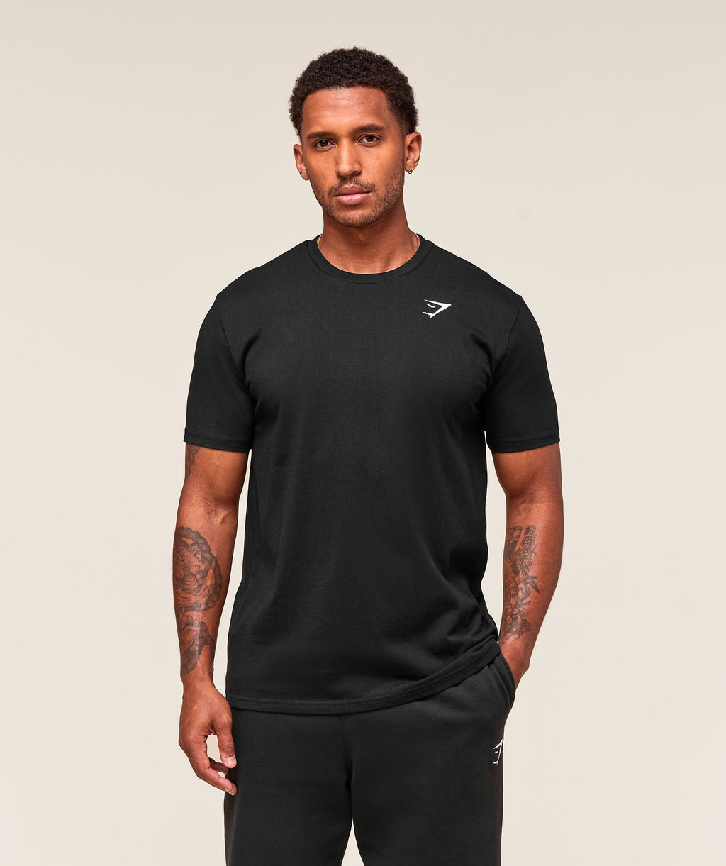 Crest T-Shirt - Black — imagem 1