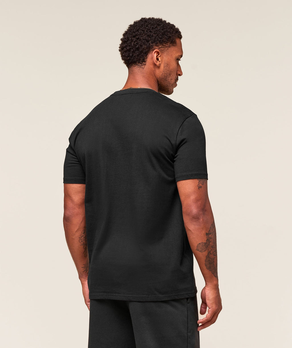Crest T-Shirt - Black — imagem 2