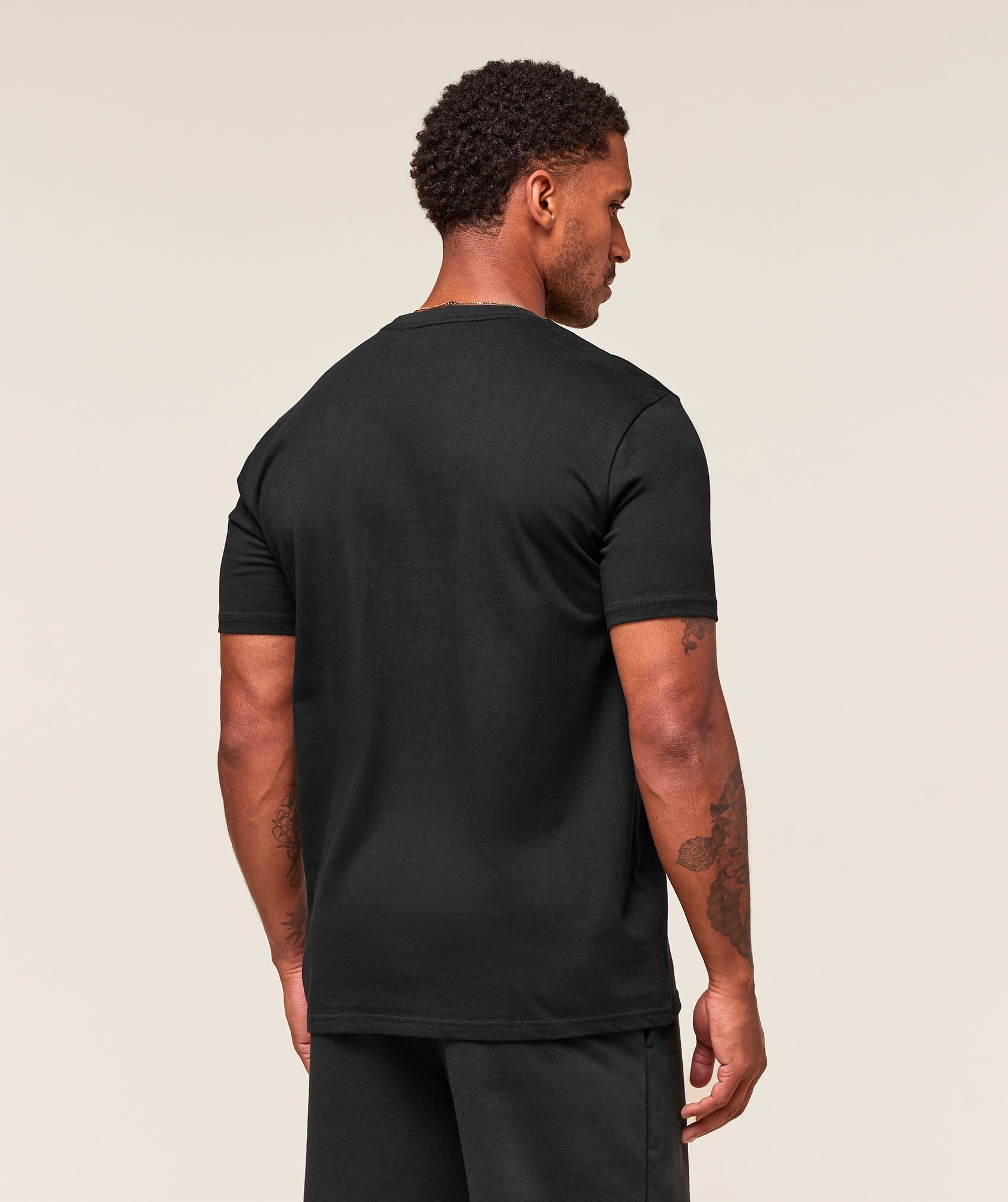 Crest T-Shirt - Black — imagem 2