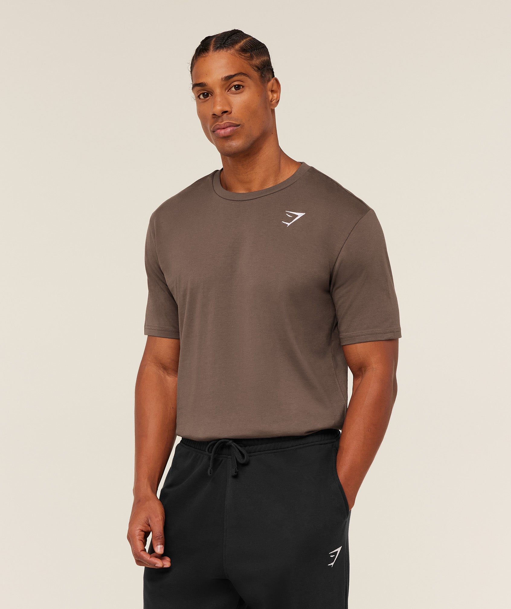 Crest T-Shirt - Soft Brown — imagem 3