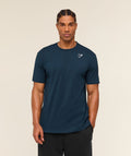 Crest T-Shirt - Navy — imagem 1