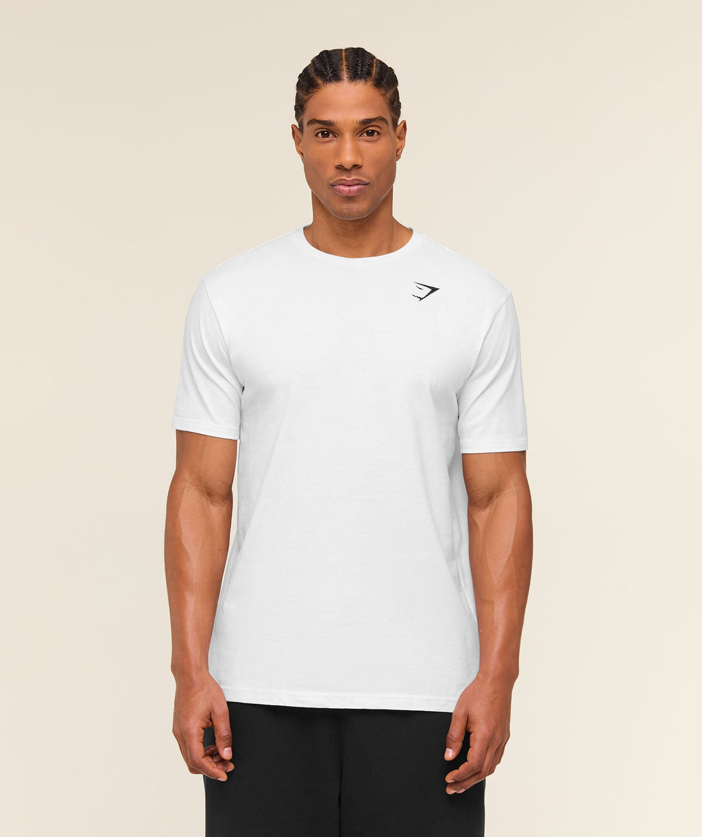 Crest T-Shirt - White — imagem 1