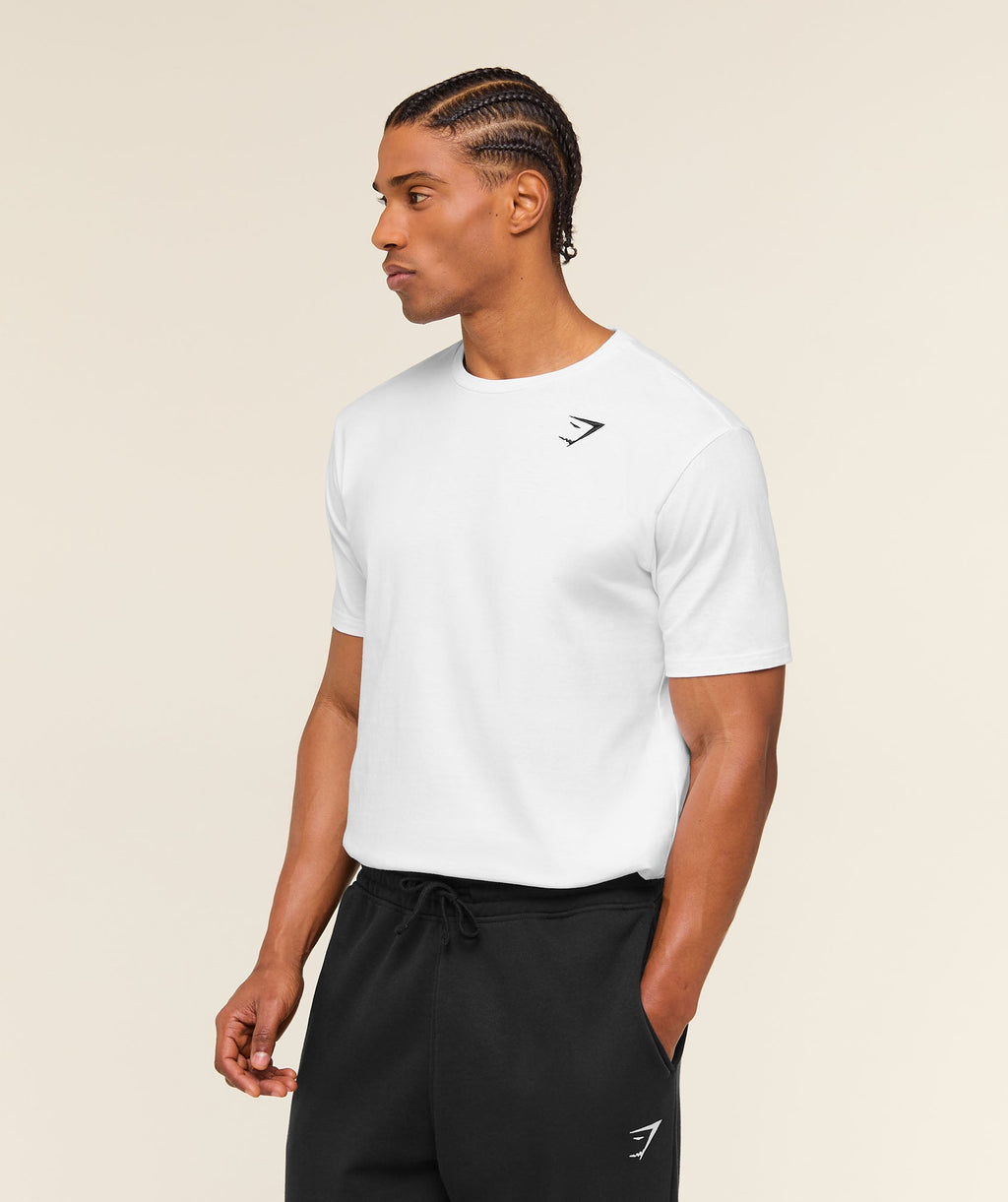 Crest T-Shirt - White — imagem 3