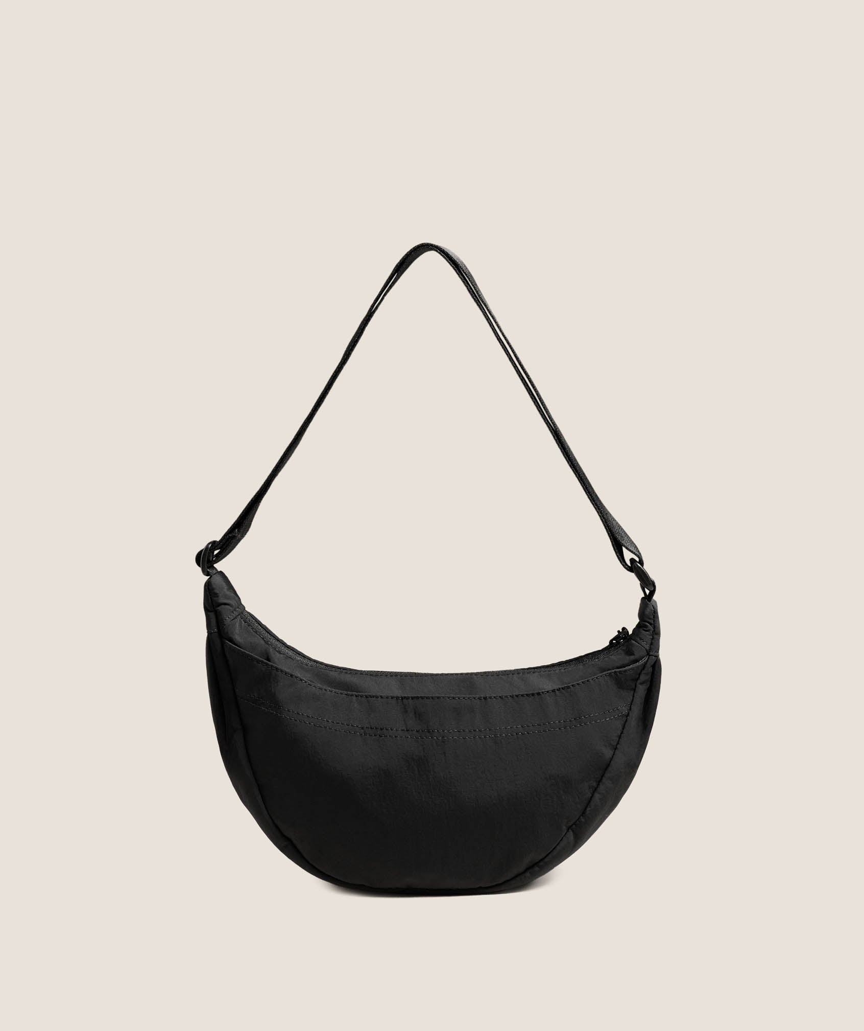 Pleat Crossbody - Black — imagem 3