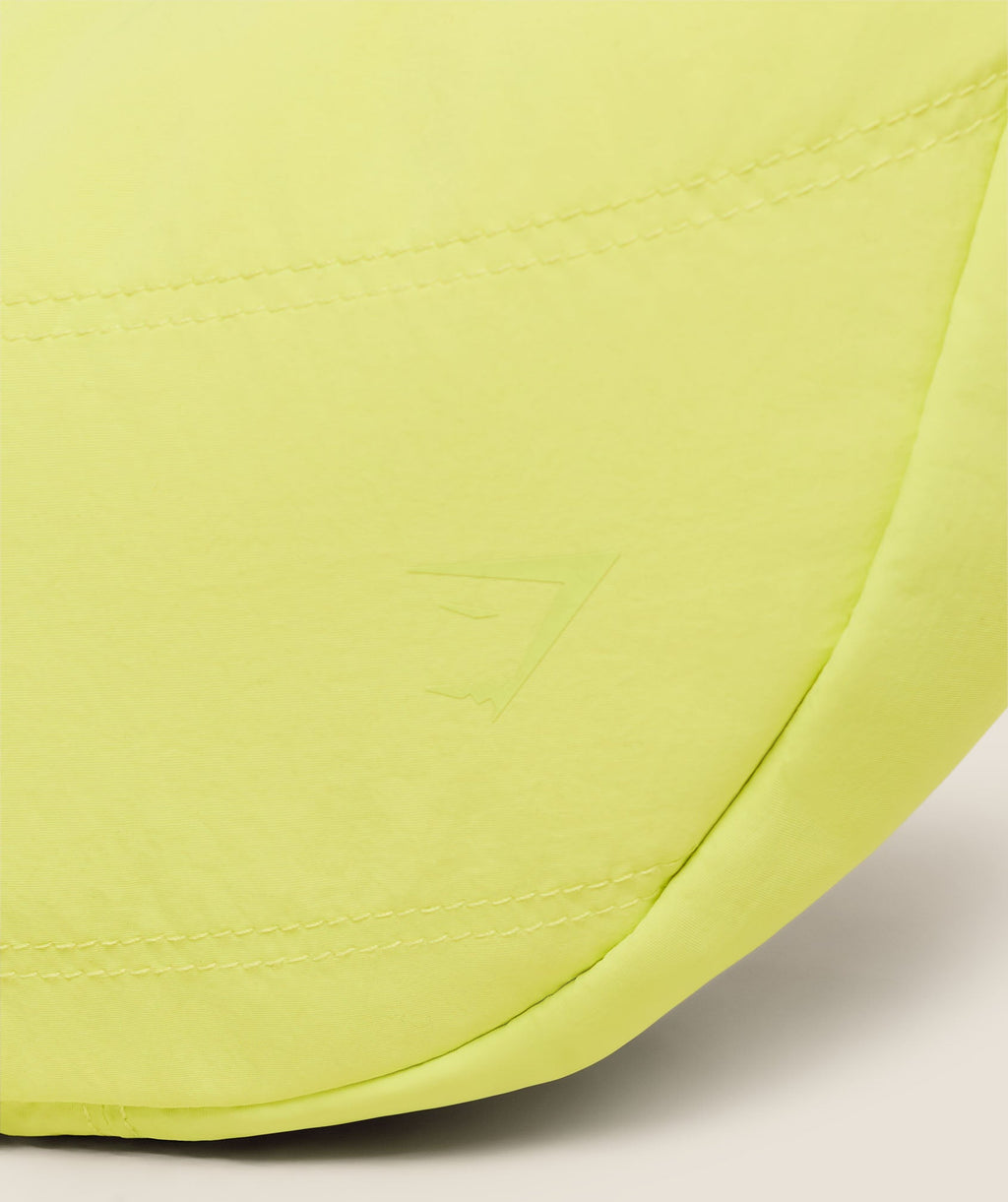 Pleat Crossbody - Sorbet Yellow — imagem 5