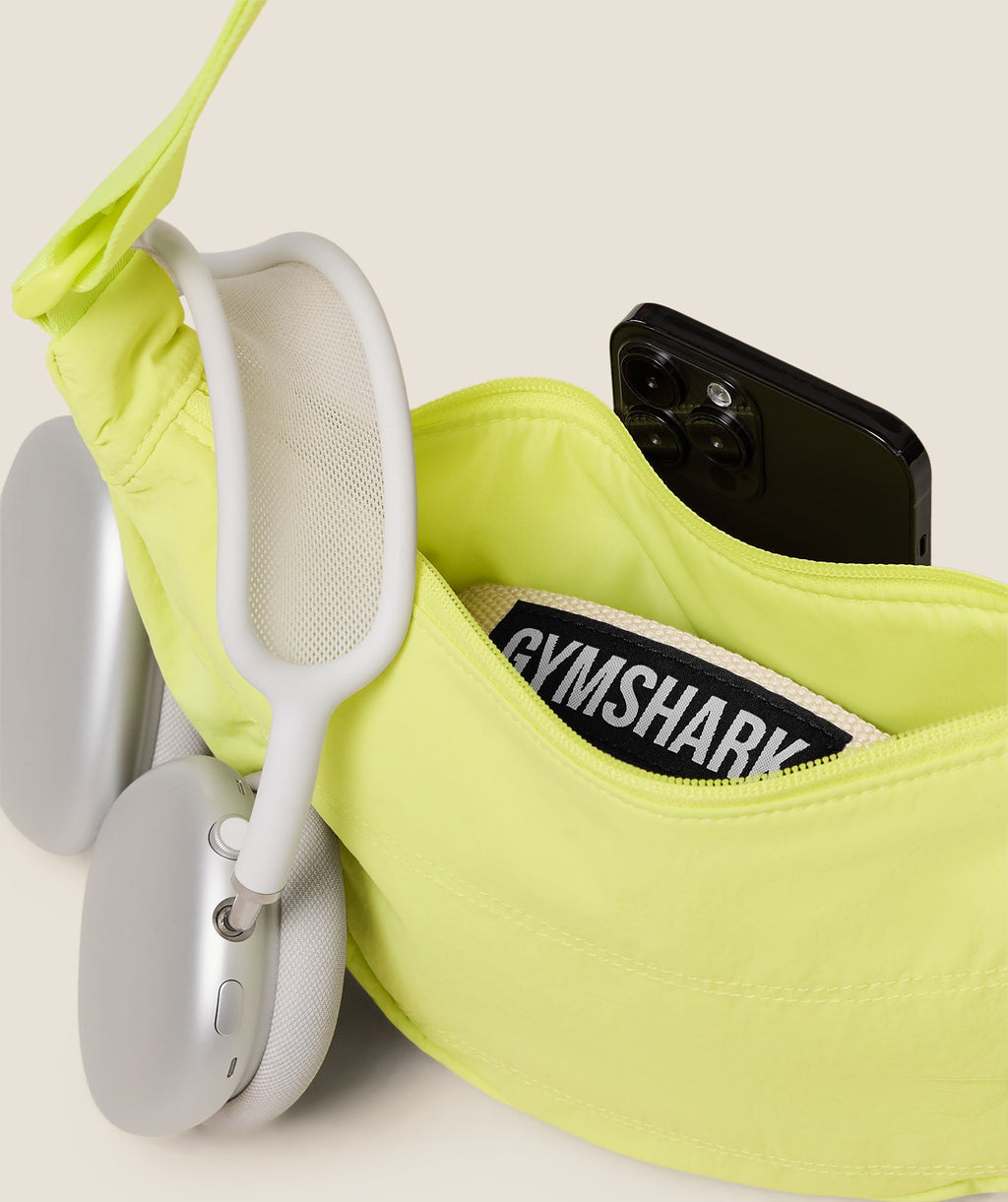 Pleat Crossbody - Sorbet Yellow — imagem 2