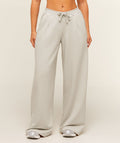 Lightweight Wide Leg Pant Short - Pebble Grey — imagem 1