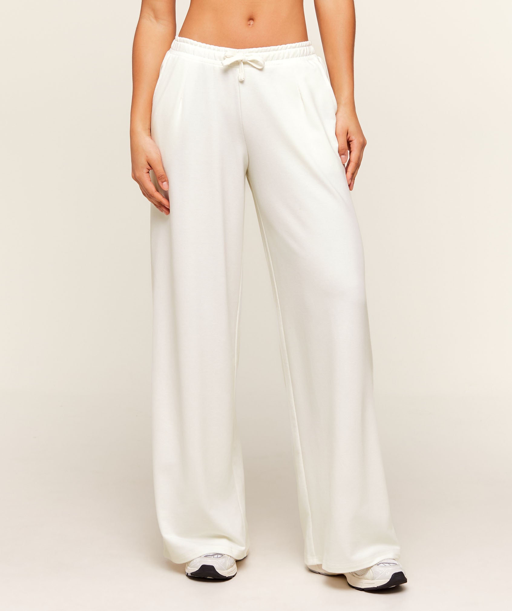 Lightweight Wide Leg Pant Tall - Soft White — imagem 1