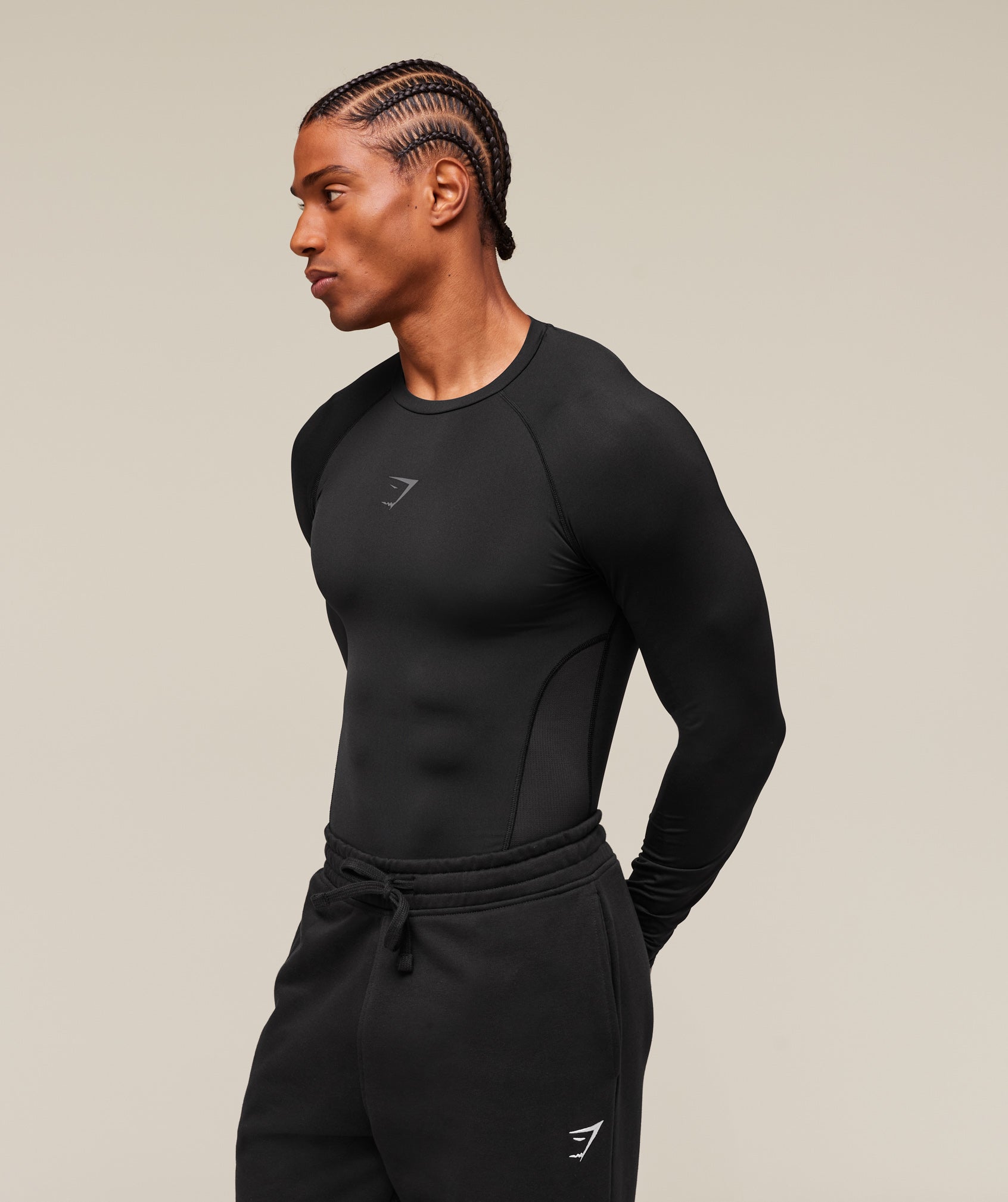 Element Baselayer Long Sleeve T-Shirt - Black — imagem 4