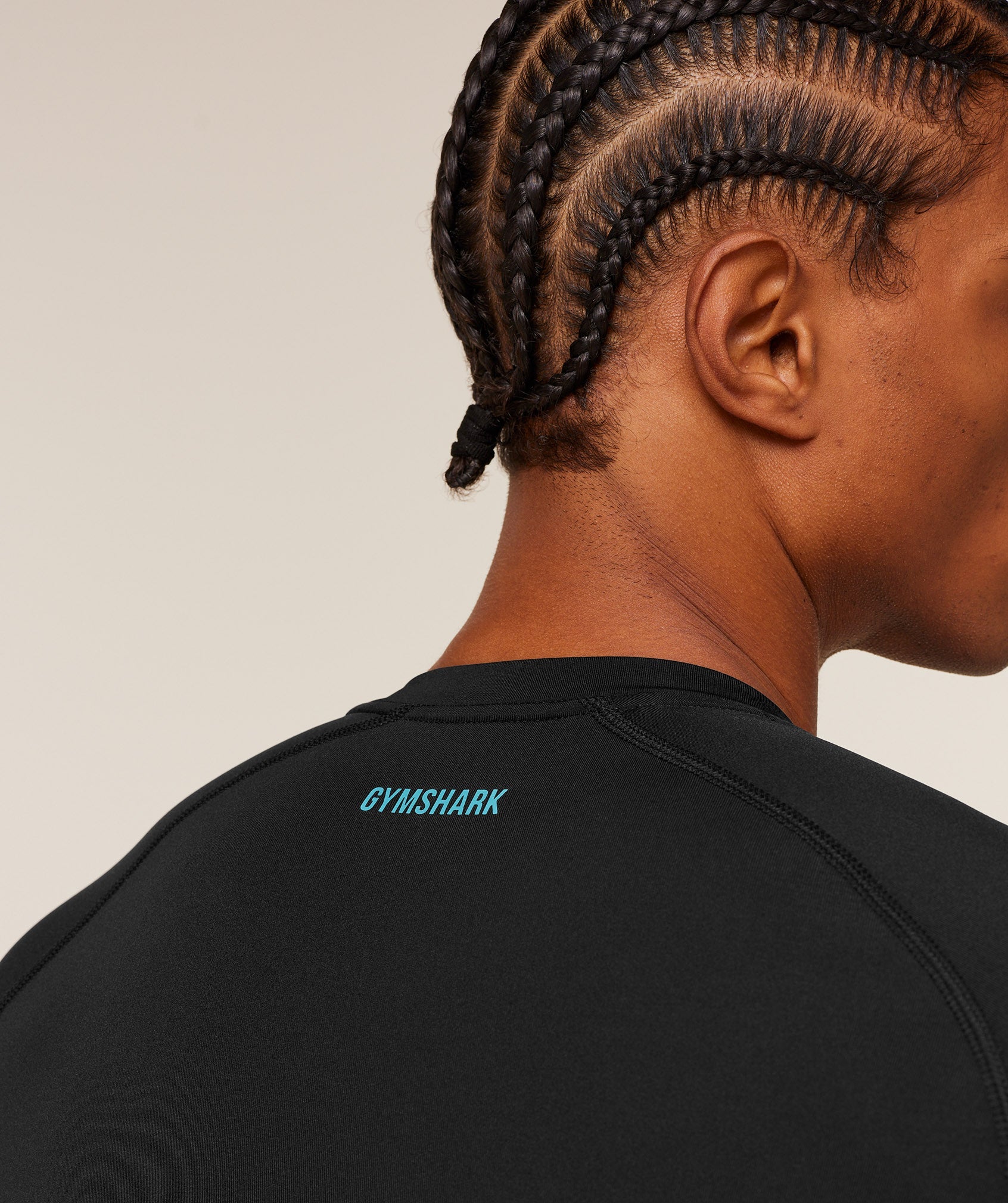 Element Baselayer Long Sleeve T-Shirt - Black/Brand Blue — imagem 5