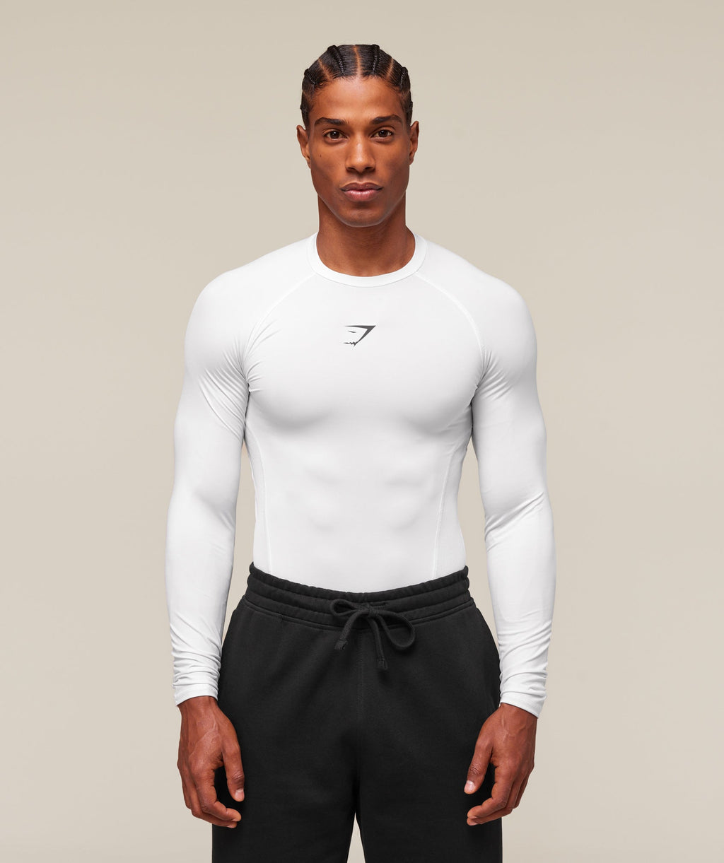 Element Baselayer Long Sleeve T-Shirt - White — imagem 1