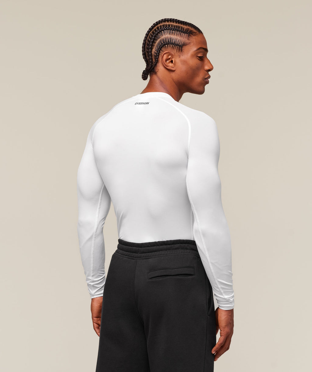 Element Baselayer Long Sleeve T-Shirt - White — imagem 2