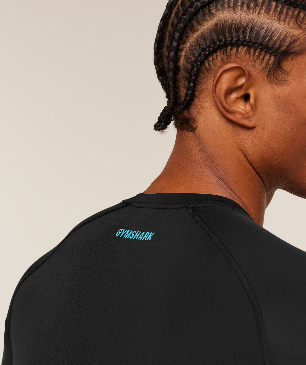 Element Baselayer T-Shirt - Black/Brand Blue — imagem 5