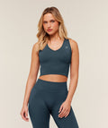 Everyday Seamless Crop Tank - GS Stealth Blue — imagem 1
