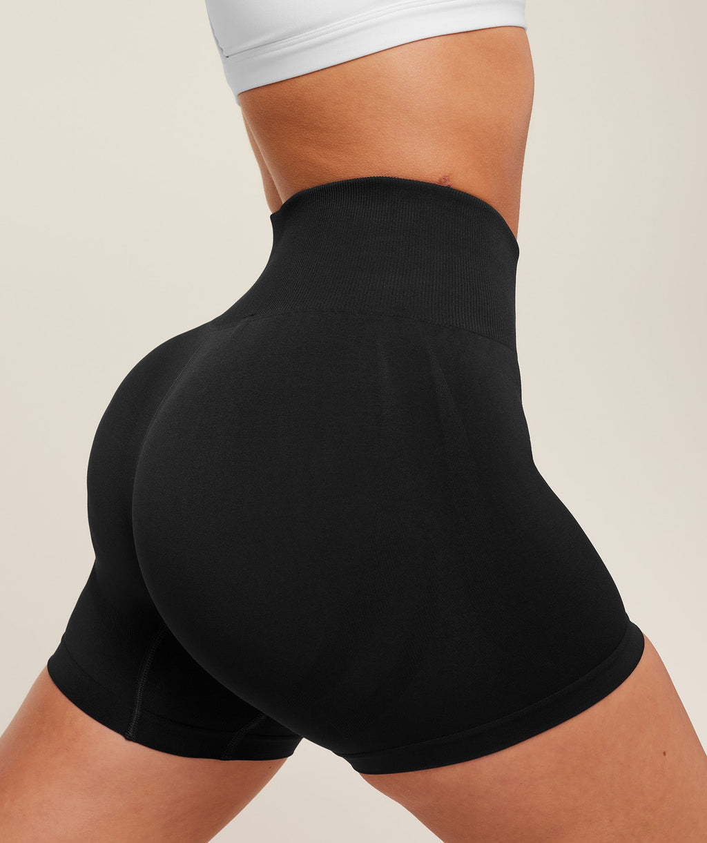 Everyday Seamless Shorts - Black — imagem 6