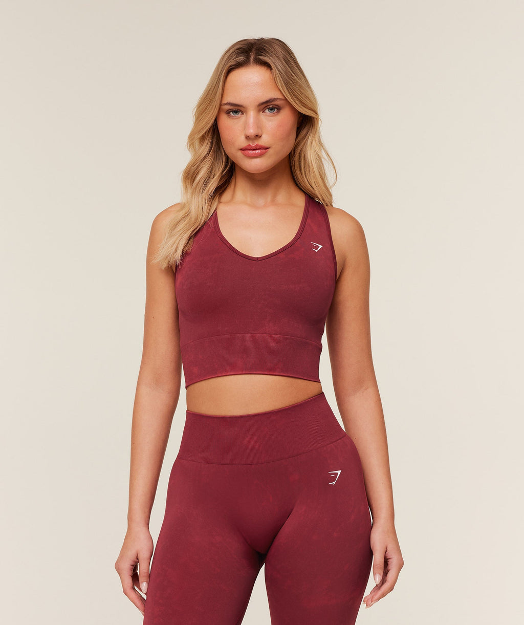 Washed Crop Tank - Red Wash — imagem 1