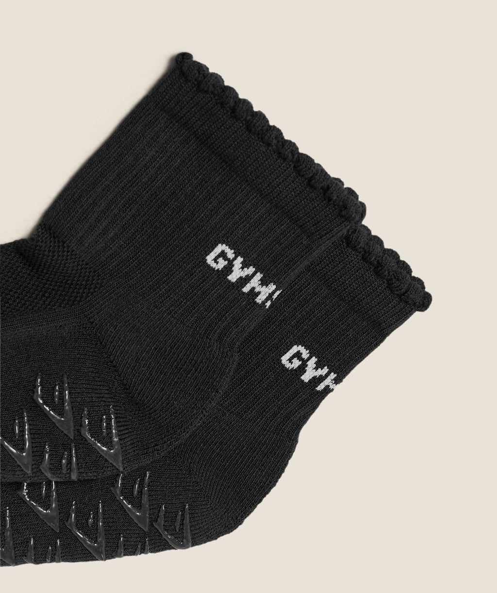 Frill Pilates Midi Sock - GS Black — imagem 2