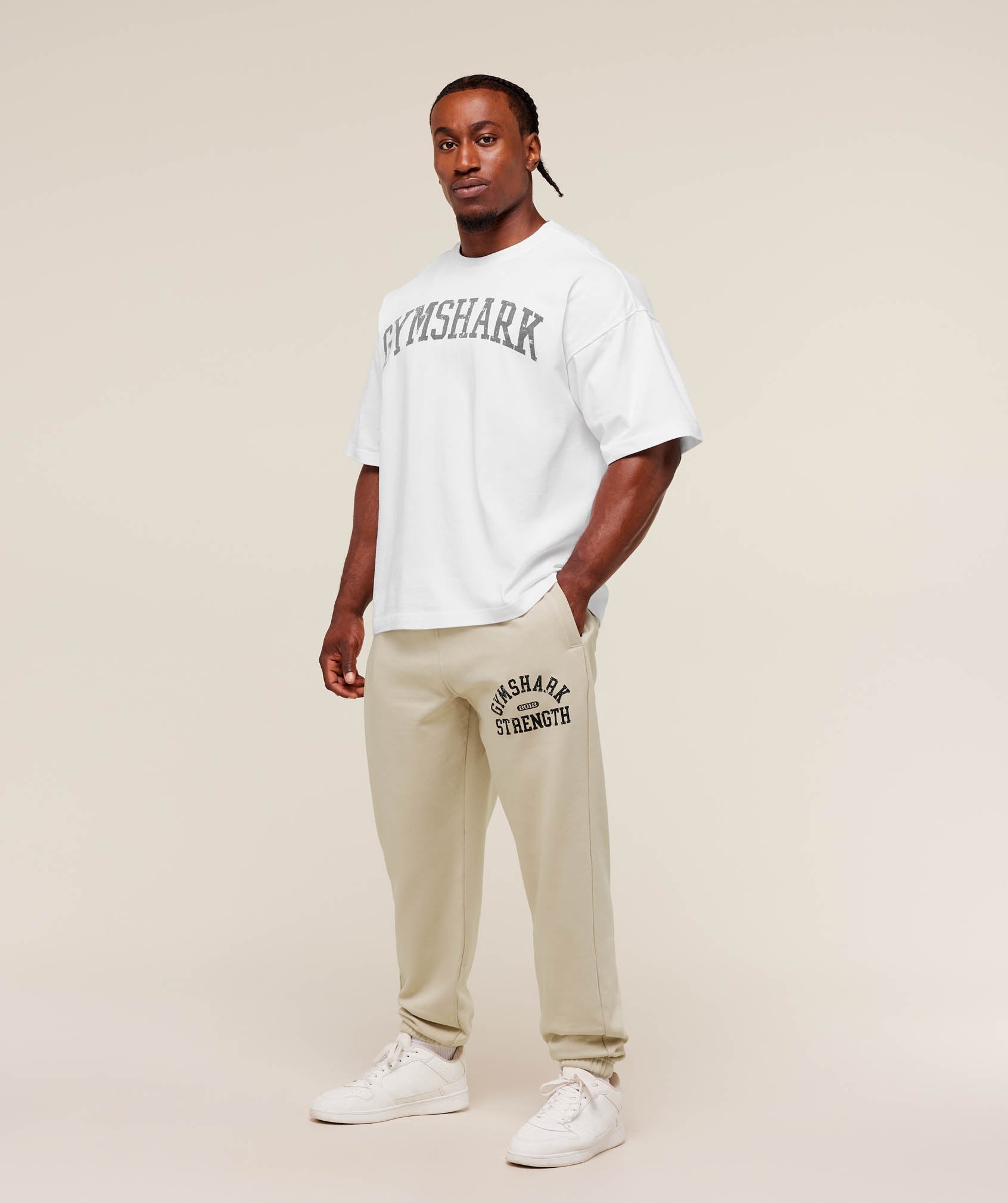 2012 Strength Joggers - Pebble Grey — imagem 7