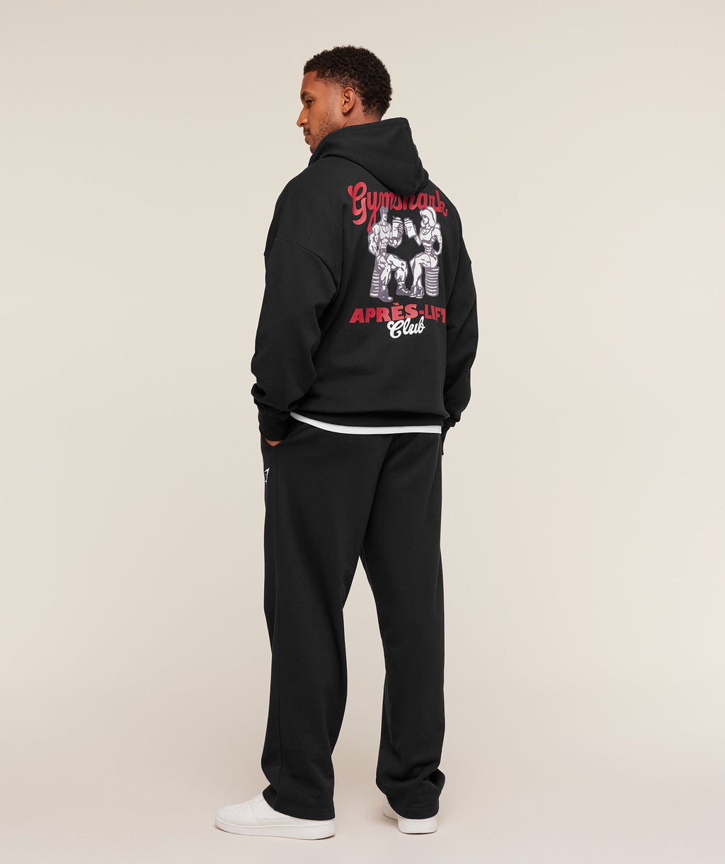 AprÃ¨s-Lift Club Hoodie - Black — imagem 4