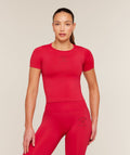 Everyday Seamless Graphic Short Sleeve Top - Conditioning Red — imagem 1
