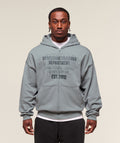 Authentic Apparel Zip Up Hoodie - Smokey Grey — imagem 1