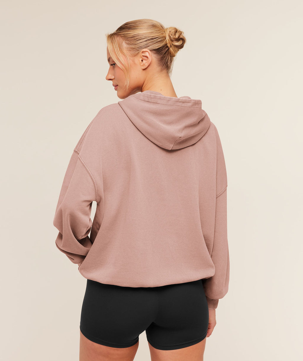 Chainstitch Graphic Hoodie - Chestnut Pink/Wash — imagem 2