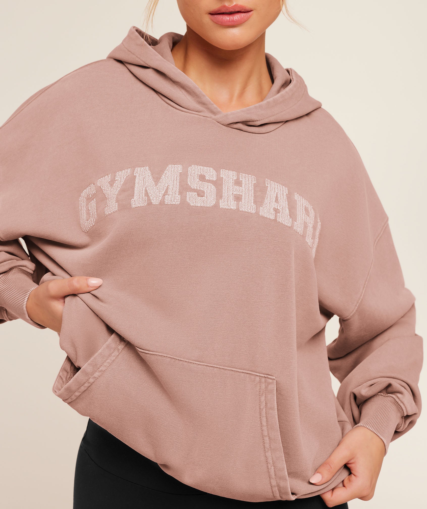 Chainstitch Graphic Hoodie - Chestnut Pink/Wash — imagem 5