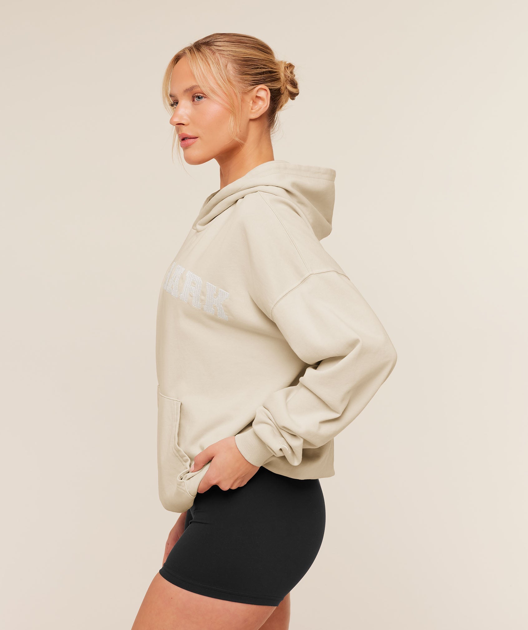 Chainstitch Graphic Hoodie - Pebble Grey/Wash — imagem 3