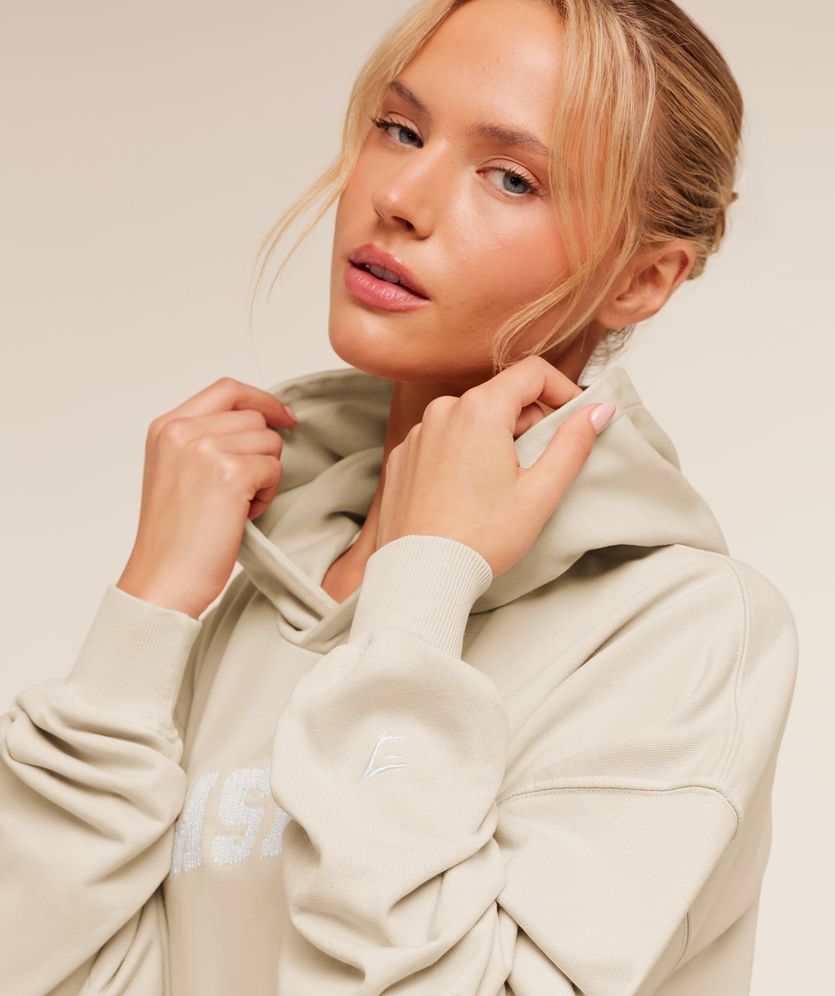 Chainstitch Graphic Hoodie - Pebble Grey/Wash — imagem 6