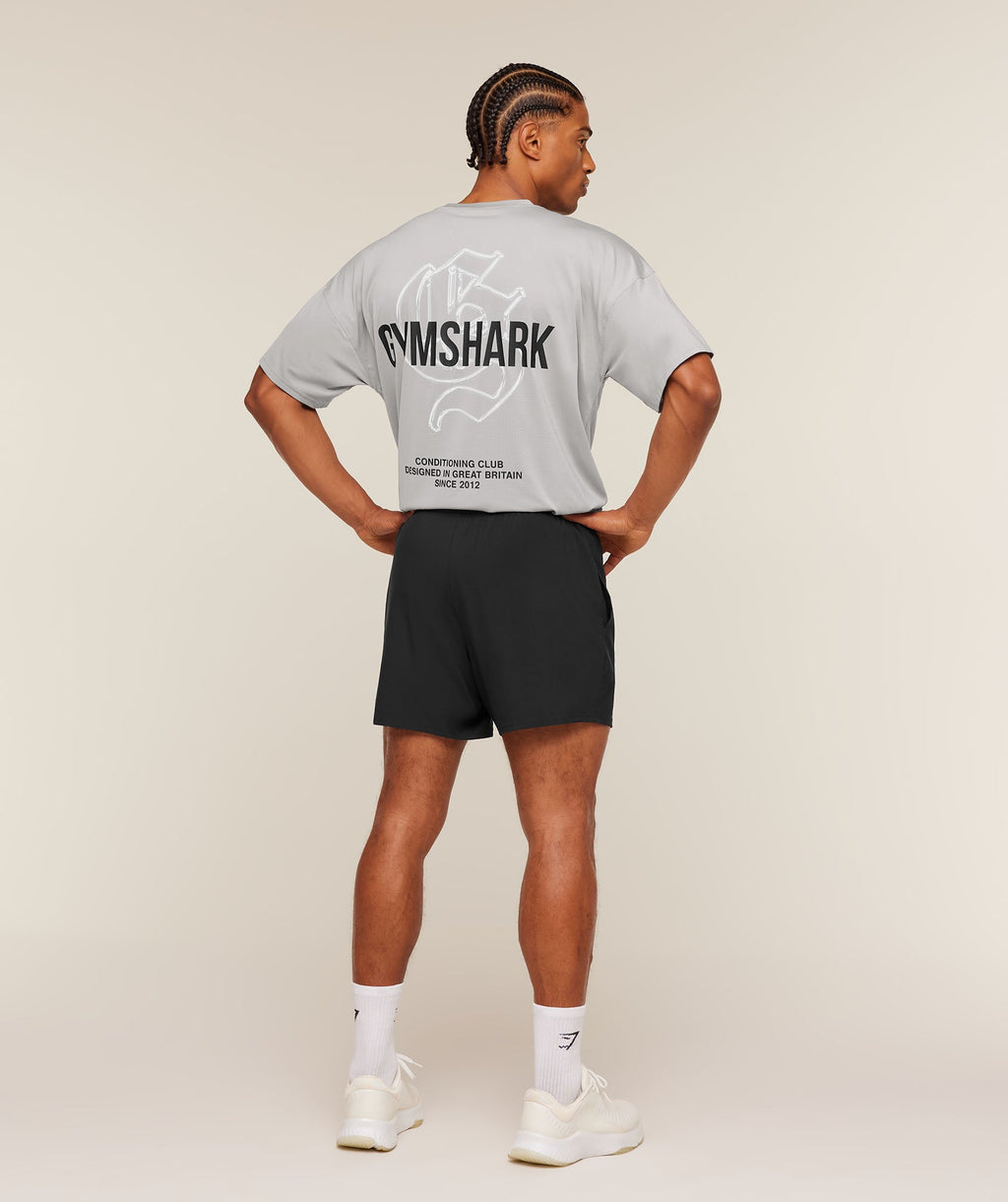 Chrome Graphic T-Shirt - Stratus Grey — imagem 4